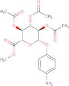 4-Aminophenyl 2,3,4-tri-O-acetyl-b-D-glucuronide methyl ester