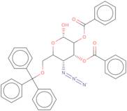 4-Azido-2,3-di-O-benzoyl-4-deoxy-6-O-trityl-a-D-glucopyranoside