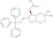 4-O-Acetyl-2,5-anhydro-1,3-O-isopropylidene-6-O-trityl-D-glucitol