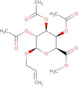 Allyl 2,3,4-tri-O-acetyl-b-D-galacturonide methyl ester