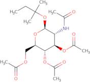 tert-Amyl 2-acetamido-3,4,6-tri-O-acetyl-2-deoxy-b-D-glucopyranoside