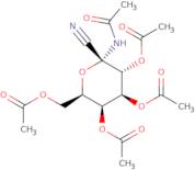 1-Acetamido-2,3,4,6-tetra-O-acetyl-1-deoxy-b-D-galactopyranosyl cyanide