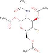 2-Acetamido-1,3,6-tri-O-acetyl-2,4-dideoxy-4-fluoro-D-glucopyranose