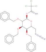 6-Azido-2,3,4-tri-O-benzyl-6-deoxy-a-D-mannopyranosyl trichloroacetimidate