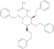 2-Acetamido-1,3,4,6-tetra-O-benzyl-2-deoxy-a-D-glucopyranoside