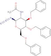 2-Acetamido-3,4,6-tri-O-benzyl-2-deoxy-b-D-glucopyranosyl azide