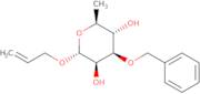 Allyl 3-O-benzyl-a-L-rhamnopyranoside