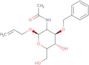 Allyl 2-acetamido-3-O-benzyl-2-deoxy-b-D-glucopyranose