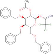 2-O-Acetyl-3,4,6-tri-O-benzyl-a-D-mannopyranosyl trichloroacetimidate