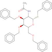 2-Acetamido-1,3,4,6-tetra-O-benzyl-2-deoxy-b-D-thioglucopyranose