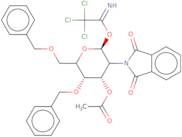 4-O-Acetyl-3,6-di-O-benzyl-2-deoxy-2-phthalimido-b-D-glucopyranosyl trichloroacetimidate