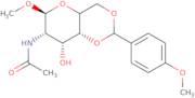 N-Acetyl-4,6-(p-methoxybenzylidene)-2-deoxy-1-O-methyl-a-D-galactosamine