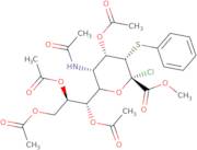 5-(Acetylamino)-2-chloro-2,5-dideoxy-3-S-phenyl-3-thio-D-erythro-a-L-gluco-2-nonulopyranosonic a...