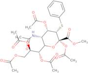 5-(Acetylamino)-5-deoxy-3-S-phenyl-3-thio-D-erythro-a-L-gluco-2-nonulopyranosonic acid methyl este…