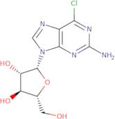 9-b-D-Arabinofuranosyl-6-chloro-9H-purin-2-amine