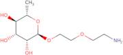 2-(2-Aminoethoxy)ethyl 6-deoxy-α-L-mannopyranoside