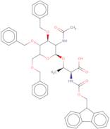 2-Acetamido-3,4,6-tri-O-benzyl-2-deoxy-a-D-galactopyranosyl-(N-Fmoc)-L-threonine