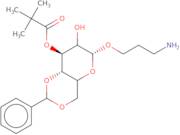 3-Aminopropyl 4,6-O-benzylidene-3-O-pivaloyl-b-D-galactopyranoside