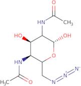 6-Azido-2,4-diacetamido-2,4,6-trideoxy-D-mannopyranose