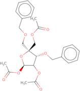 4-C-Acetoxymethyl-1,2-di-O-acetyl-3,5-di-O-benzyl-a-D-ribofuranose