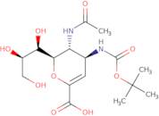 5-(Acetylamino)-2,6-anhydro-3,4,5-trideoxy-4-[[(1,1-dimethylethoxy)carbonyl]amino]-D-glycero-D-gal…