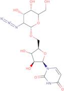 5'-O-(2-Azido-2-deoxy-D-mannopyranosyl)-uridine