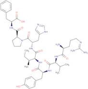 Angiotensin III trifluoroacetate salt hydrate