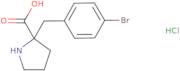 (R)-2-(4-Bromobenzyl)pyrrolidine-2-carboxylic acid hydrochloride