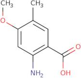 2-Amino-4-methoxy-5-methylbenzenecarboxylic acid