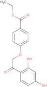 Ethyl 4-[2-(2,4-dihydroxyphenyl)-2-oxoethoxy]benzoate