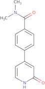 4-[4-(N,N-Dimethylaminocarbonyl)phenyl]-2-hydroxypyridine