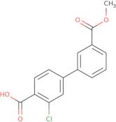 3-Chloro-3'-(methoxycarbonyl)-[1,1'-biphenyl]-4-carboxylic acid