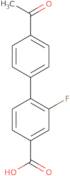 4-(4-Acetylphenyl)-3-fluorobenzoic acid