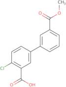 2-Chloro-5-(3-methoxycarbonylphenyl)benzoic acid