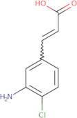 (2E)-3-(3-Amino-4-chlorophenyl)prop-2-enoic acid