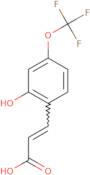 3-[2-Hydroxy-4-(trifluoromethoxy)phenyl]prop-2-enoic acid