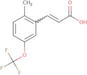 2-Methyl-5-(trifluoromethoxy)cinnamic acid
