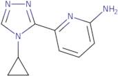 6-(4-Cyclopropyl-4H-1,2,4-triazol-3-yl)pyridin-2-amine