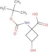 1-{[(tert-butoxy)carbonyl]amino}-3-hydroxycyclobutane-1-carboxylic acid, Mixture of diastereomers