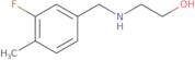 2-{[(3-Fluoro-4-methylphenyl)methyl]amino}ethan-1-ol