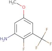 2-Fluoro-5-methoxy-3-(trifluoromethyl)aniline