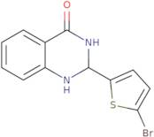 2-(5-Bromo-2-thienyl)-2,3-dihydro-4(1H)-quinazolinone