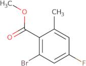 Methyl 2-bromo-4-fluoro-6-methylbenzoate