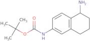 tert-Butyl N-(5-amino-5,6,7,8-tetrahydronaphthalen-2-yl)carbamate