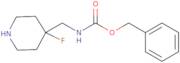 benzyl N-[(4-fluoropiperidin-4-yl)methyl]carbamate