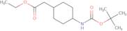 Ethyl 2-[4-(Boc-amino)cyclohexyl]acetate