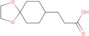 3-(1,4-Dioxaspiro[4.5]decan-8-yl)propionic acid