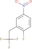 1-Fluoro-4-nitro-2-(2,2,2-trifluoroethyl)-benzene