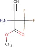 Methyl 2-amino-2-(trifluoromethyl)but-3-ynoate