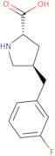 (2S,4R)-4-(3-fluorobenzyl)pyrrolidine-2-carboxylic acid